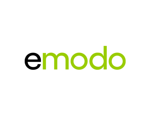 emodo logo on white background.